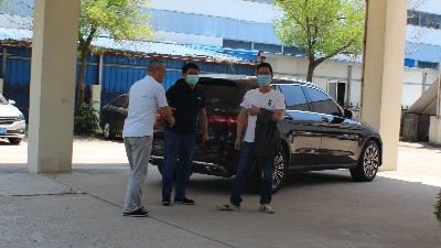 重慶汽車零部件企業一行來訪參觀安捷倫濕式噴砂磷化線