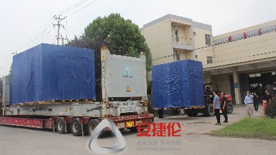 【設備發貨】西班牙汽車傳動系統制造客戶34工位自動噴膠機發貨