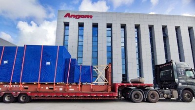 又發了3臺設備！滾膠機、噴膠機、縮徑機發印度汽車減震客戶
