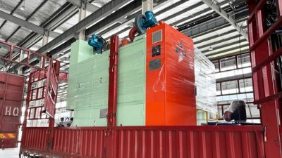 【噴膠機發貨】安徽汽車零部件客戶28工位自動噴膠機發貨