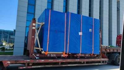 【噴膠機發貨】墨西哥汽車零部件客戶的自動噴膠機PZ48發貨